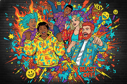 Psychedelic Toonblast