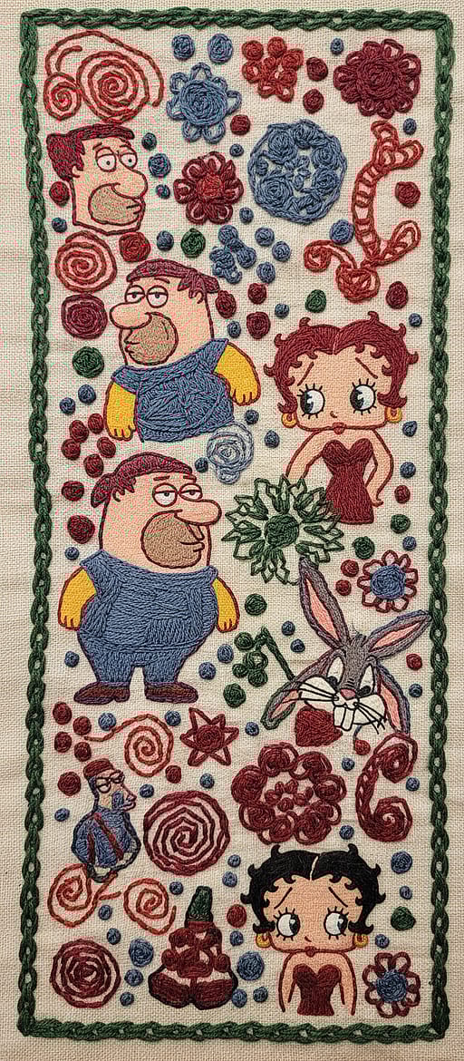 Generated with Vintage Thread Folk